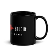 Ronnie Hall Vocal Studios Black Glossy Mug