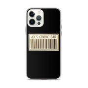 Joe's Generic Bar iPhone Case