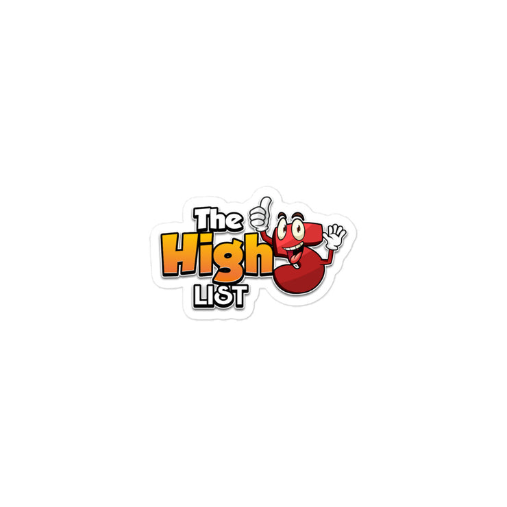 The High "5" List stickers