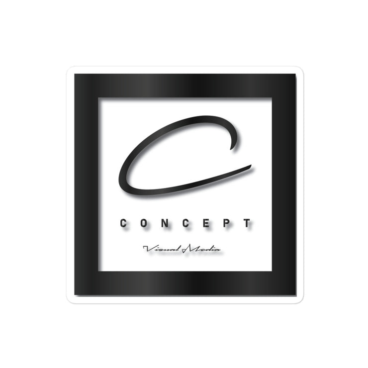 Concept Visual Media stickers