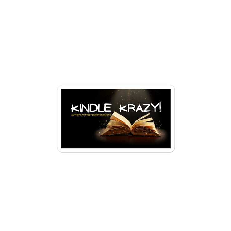 Kindle Krazy sticker
