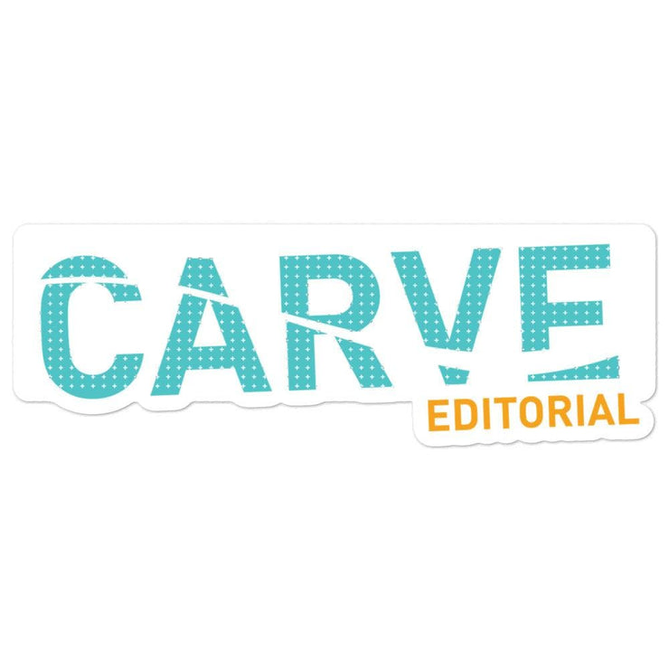 Carve Editorial stickers