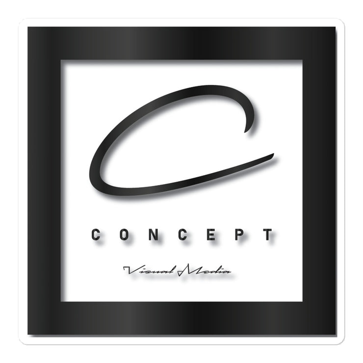 Concept Visual Media stickers