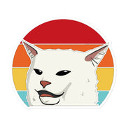 Sunset Cat stickers