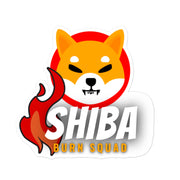 Shiba Burn Squad stickers