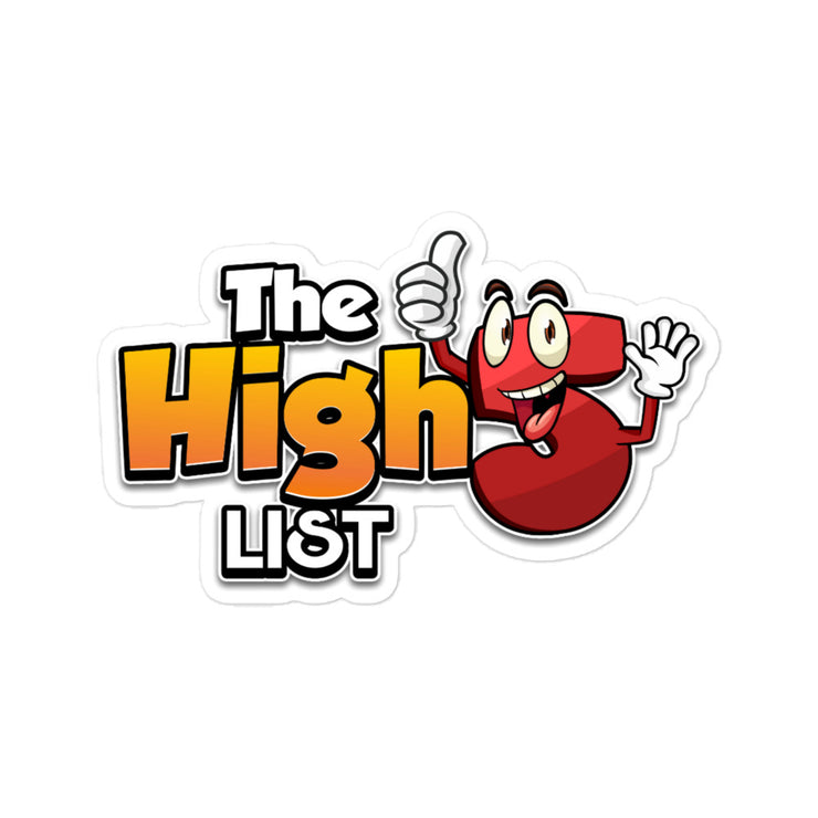 The High "5" List stickers