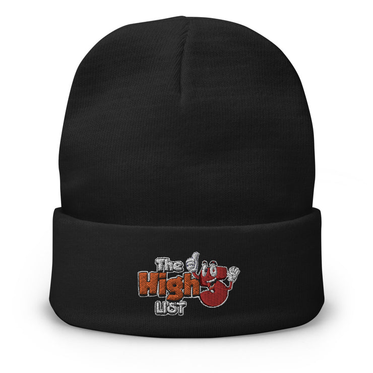 The High "5" List Embroidered Beanie