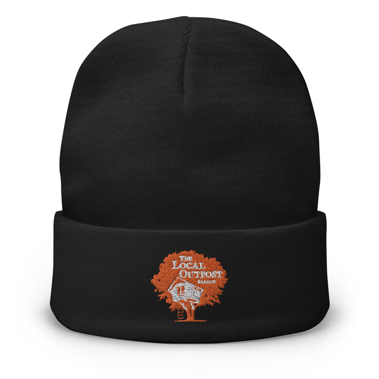 Local Outpost "Orange Tree"Embroidered Beanie