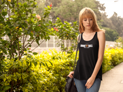 Ronnie Hall Vocal Studios Women's Flowy Racerback Tank