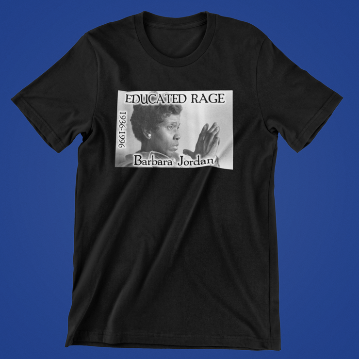 Educated Rage Barbara Jordan Unisex T-Shirt