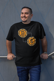 Bitcoin "Cycle of Cash" Unisex T-Shirt