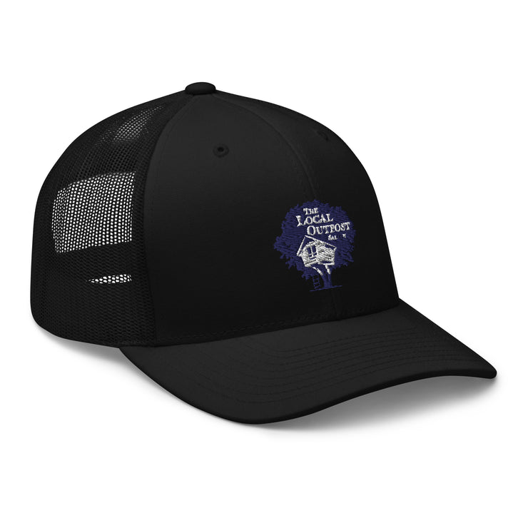 Local Outpost "Purple Tree"Trucker Cap