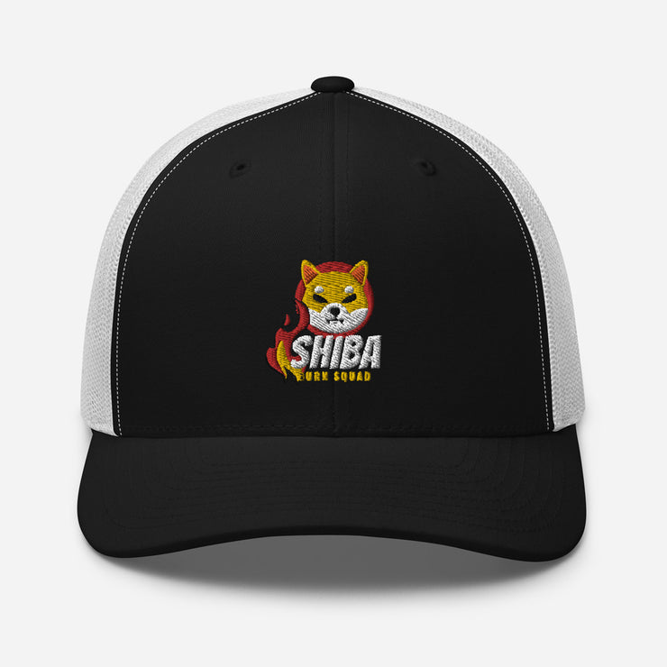 Shiba Burn Squad Trucker Cap