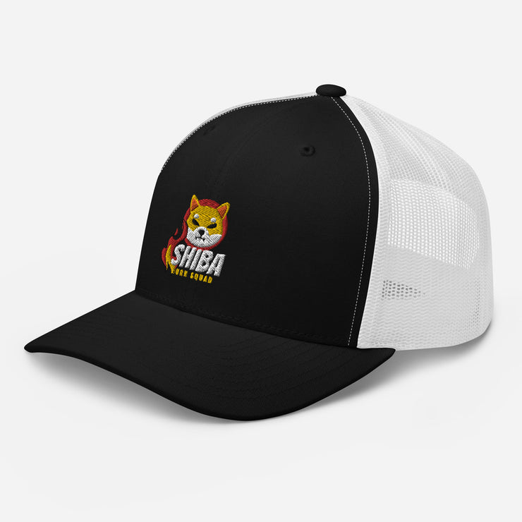 Shiba Burn Squad Trucker Cap