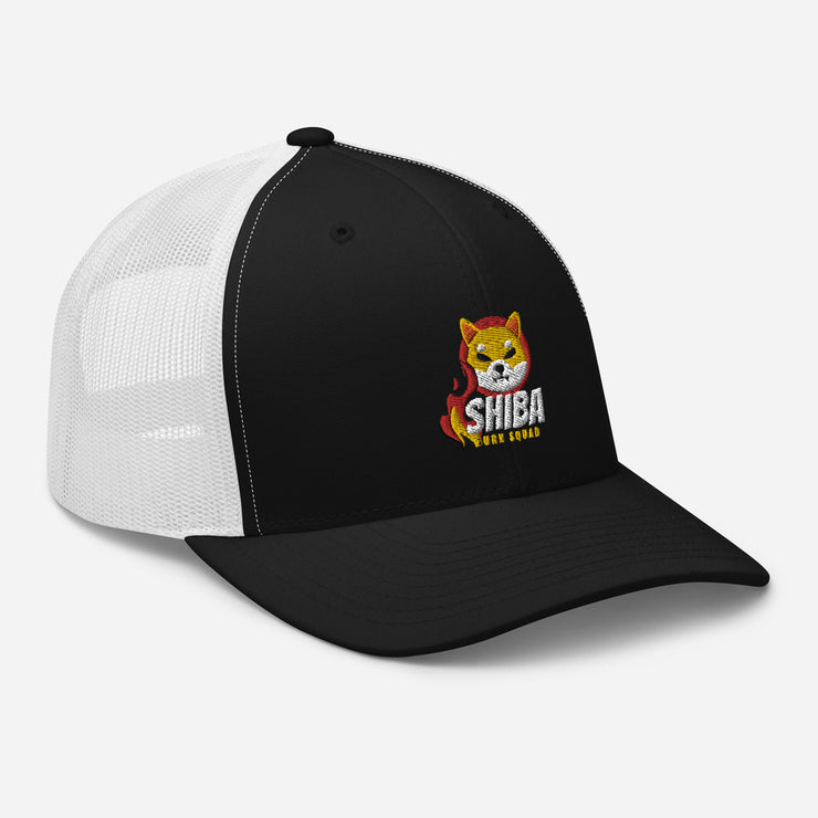 Shiba Burn Squad Trucker Cap