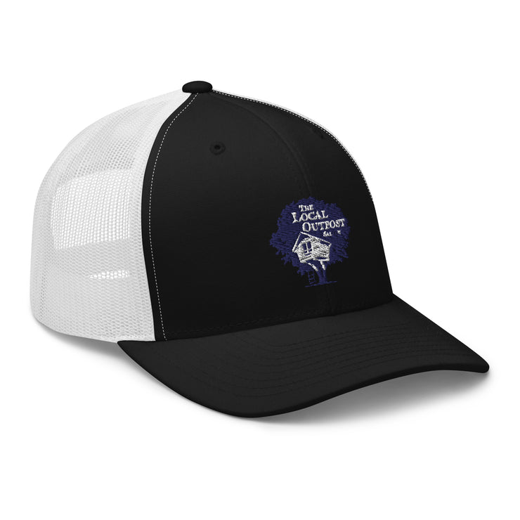 Local Outpost "Purple Tree"Trucker Cap