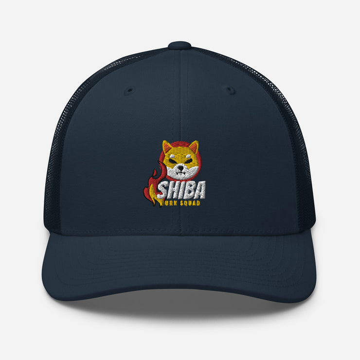 Shiba Burn Squad Trucker Cap