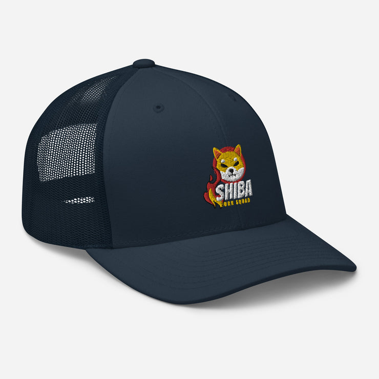 Shiba Burn Squad Trucker Cap
