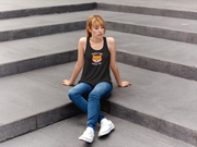 SHIBA INU "HODL'ER" Women's Flowy Racerback Tank