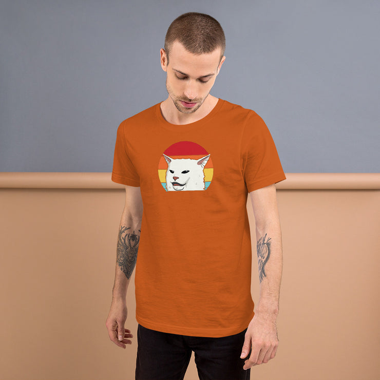 Sunset Cat "Colors" Short-Sleeve Unisex T-Shirt