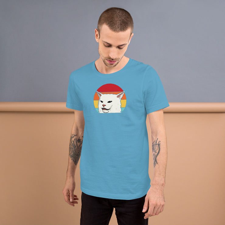 Sunset Cat "Colors" Short-Sleeve Unisex T-Shirt