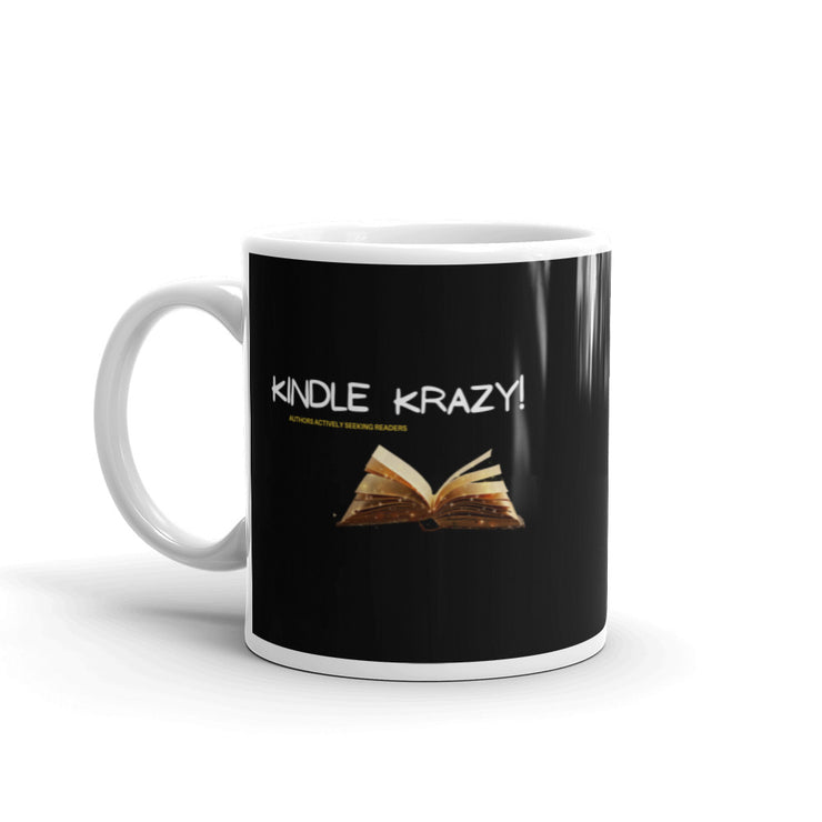 Kindle Krazy mug