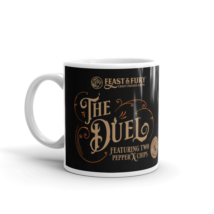 THE DUEL glossy mug