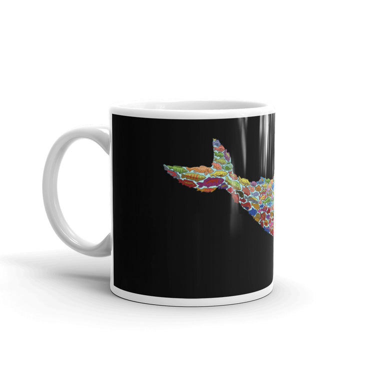Secret Society of Whales glossy mug
