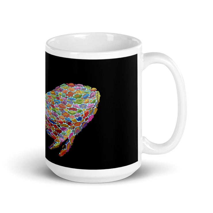 Secret Society of Whales glossy mug
